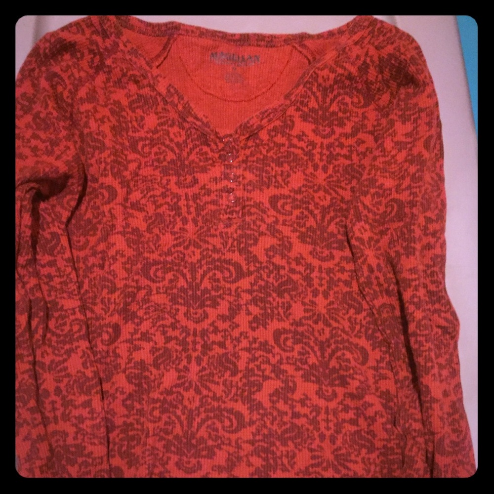 Thermal knit top
